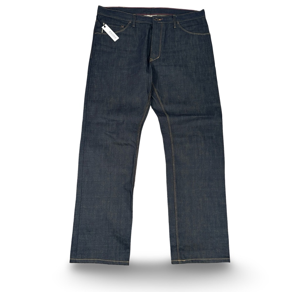 Raleigh Denim Martin Thin Taper White Oak Cone Denim Raw Selvage Jeans 36 x 29